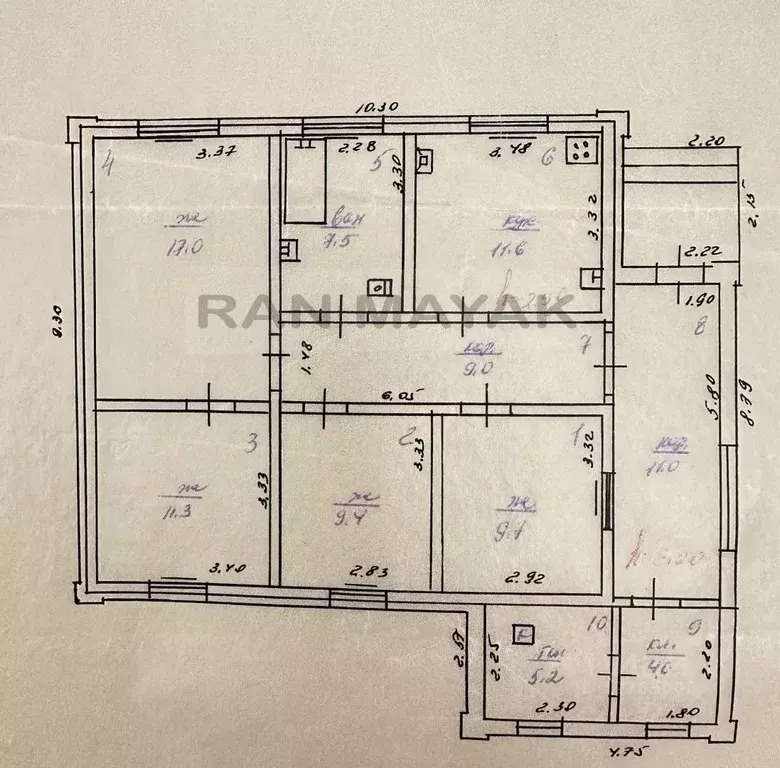 Дом в Адыгея, Майкоп Майкопская ул. (101 м) - Фото 2