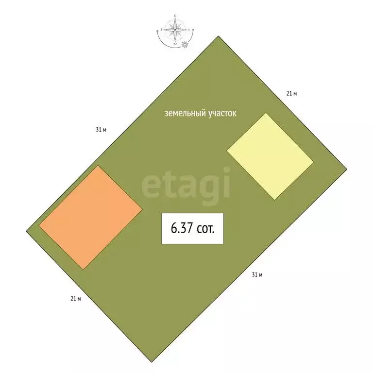 Дом в Бердск, СНТ Орбита, 5-я улица (60 м) - Фото 1
