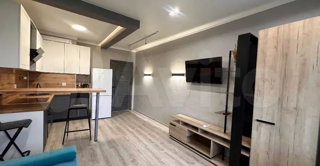 Квартира-студия, 35 м, 1/24 эт. - Фото 1