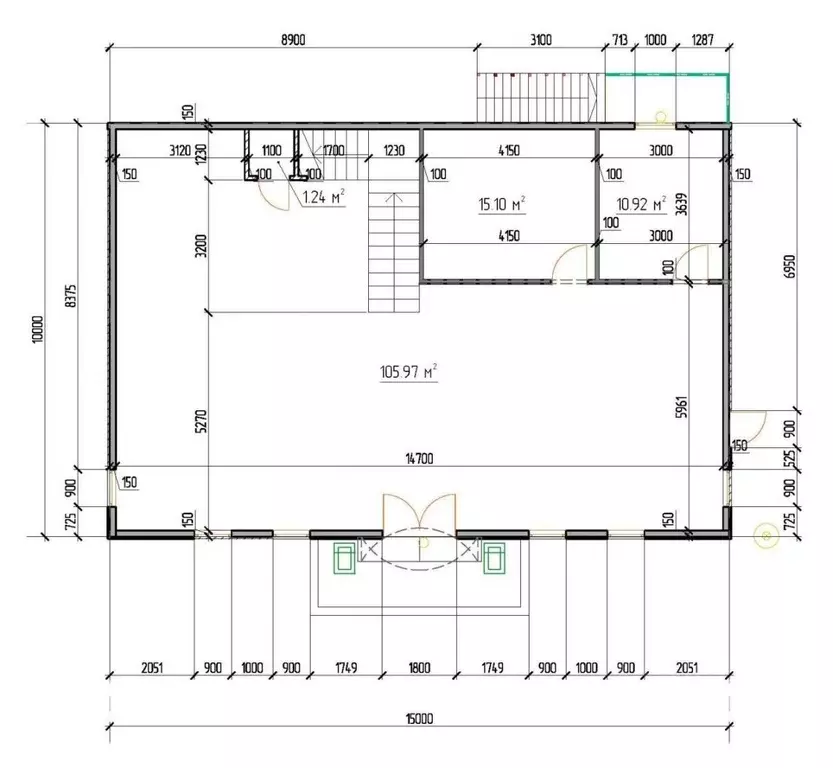 Торговая площадь в Костромская область, Красное-на-Волге пгт ул. ... - Фото 2