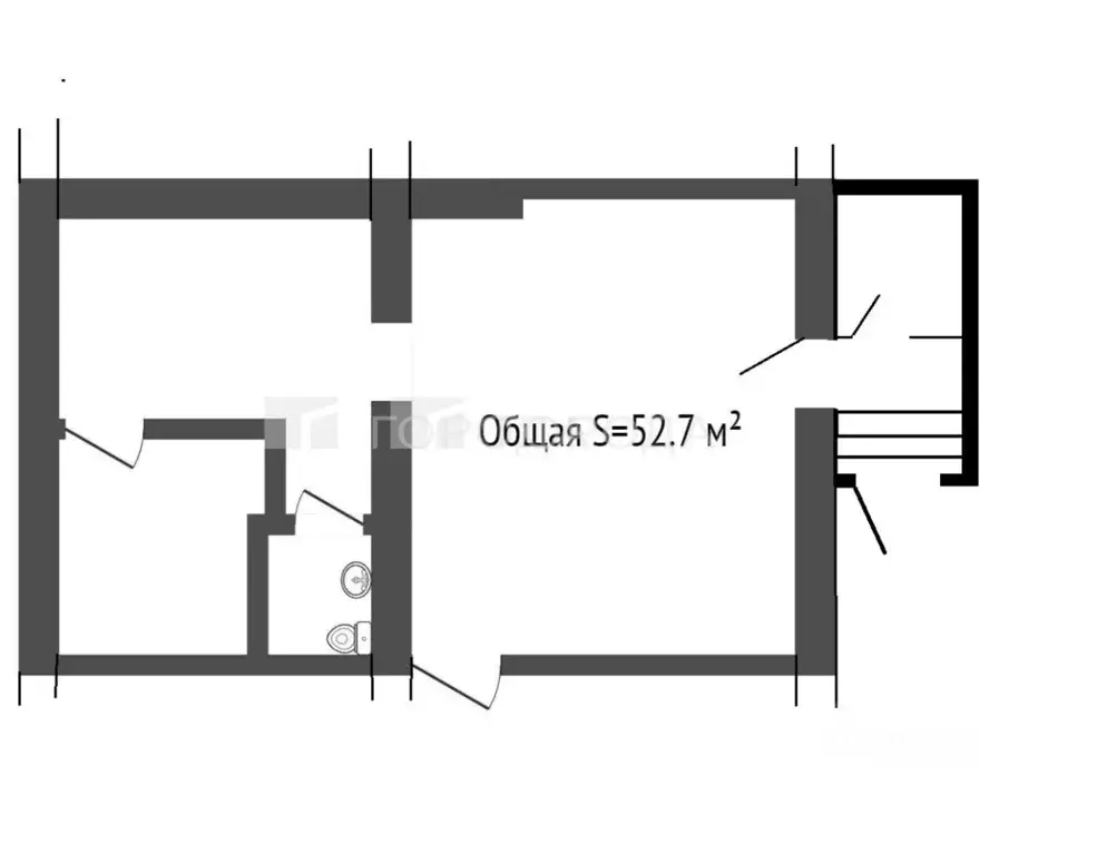 Помещение свободного назначения в Кемеровская область, Новокузнецк ул. ... - Фото 2