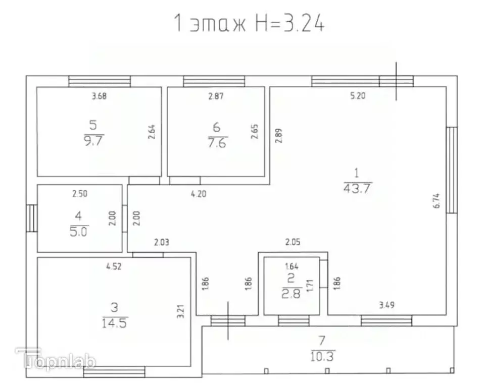 Дом в Калининградская область, Гурьевский муниципальный округ, пос. ... - Фото 2
