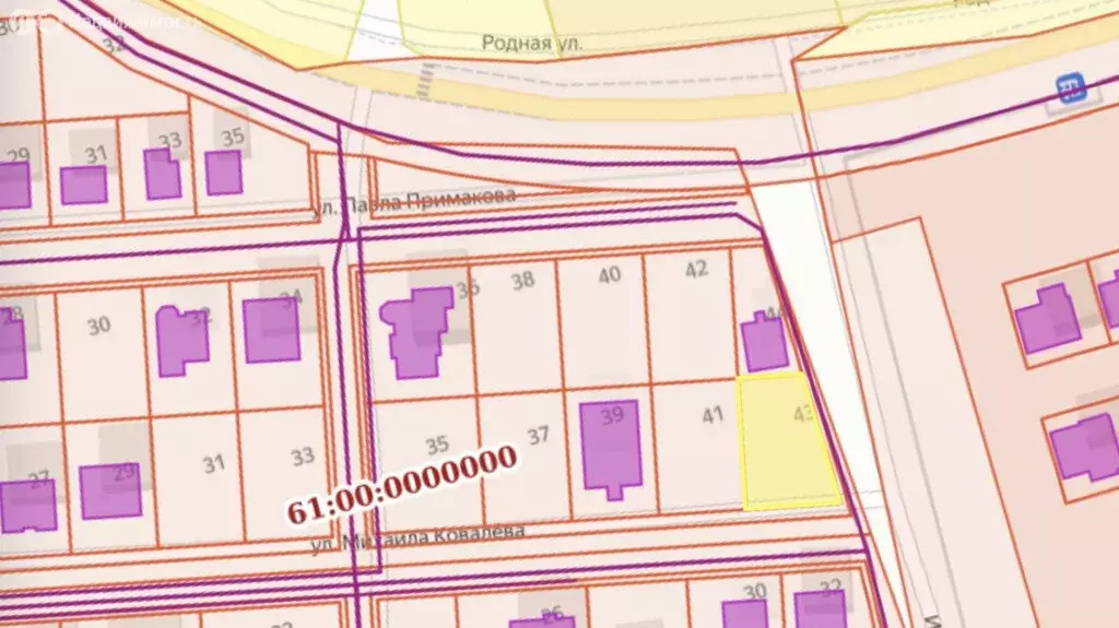 Участок в Аксай, улица Михаила Ковалёва, 43 (5.5 м) - Фото 1