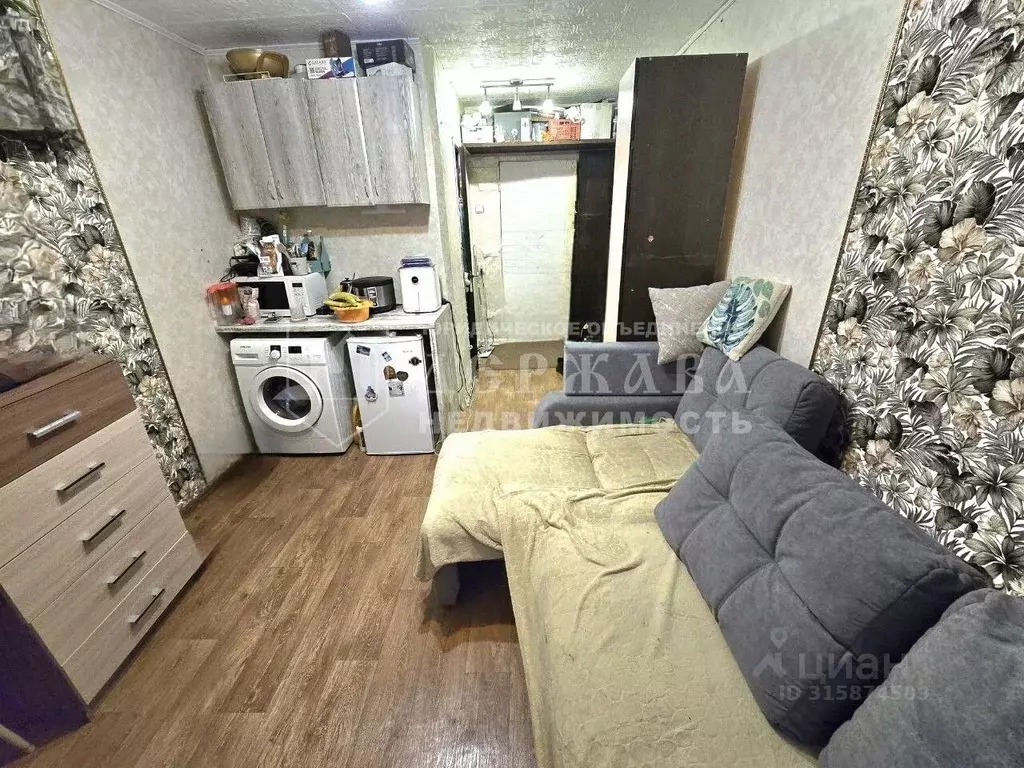 1-к кв. Кемеровская область, Кемерово Инициативная ул., 5 (17.0 м) - Фото 0
