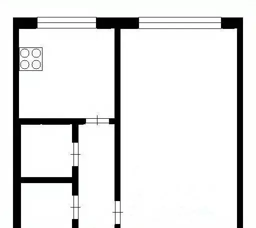 1-к кв. Иркутская область, Усть-Илимск ул. Героев Труда, 13 (32.3 м) - Фото 2