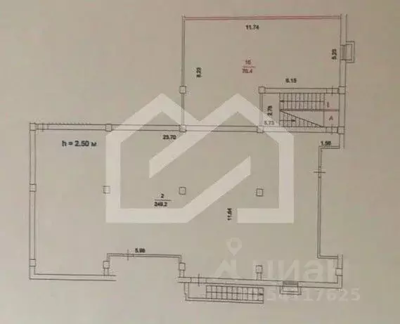 Помещение свободного назначения в Москва Дубининская ул., 57С4 (343 м) - Фото 2