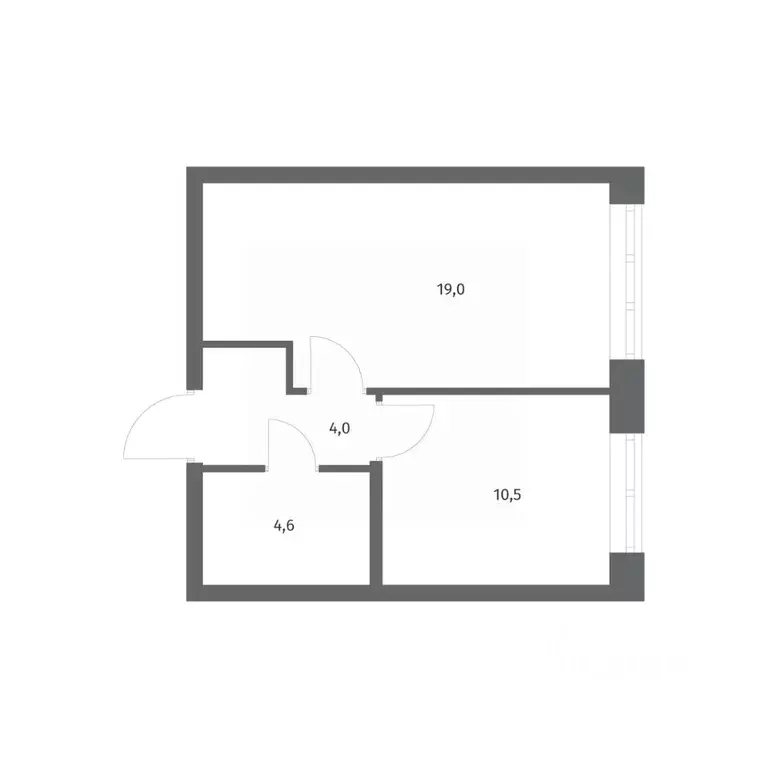 1-к кв. Ленинградская область, Ломоносовский район, Аннинское ... - Фото 1