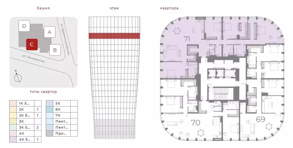 4-комнатная квартира: Москва, Дружинниковская улица, 15А (265.7 м) - Фото 1