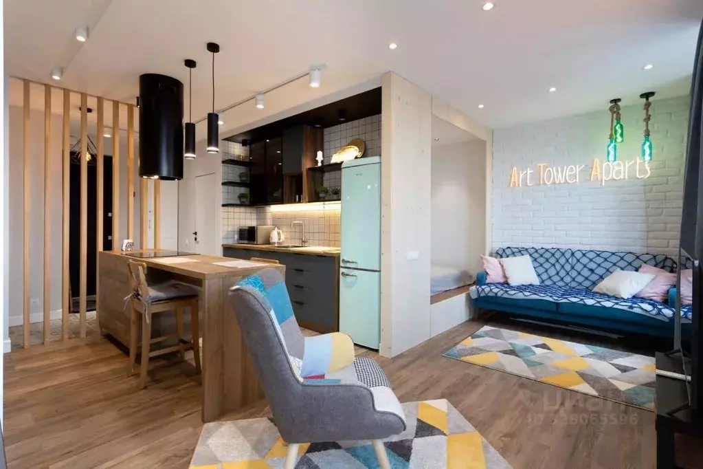 1-к кв. Московская область, Красногорск ул. Авангардная, 10 (37.0 м) - Фото 2