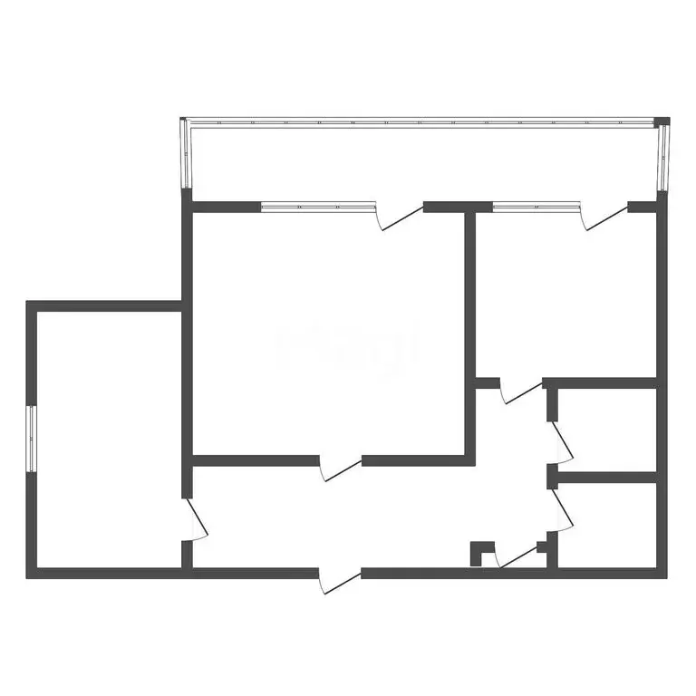 2-комнатная квартира: Новокузнецк, улица Зорге, 14 (52 м) - Фото 1