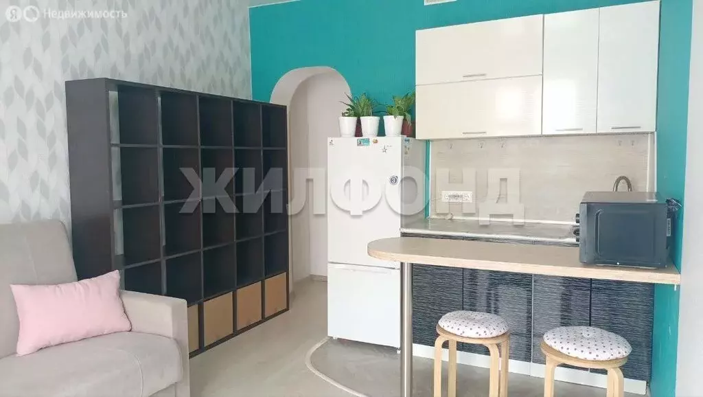 Квартира-студия: Новосибирск, улица Твардовского, 22/6 (19.2 м) - Фото 1
