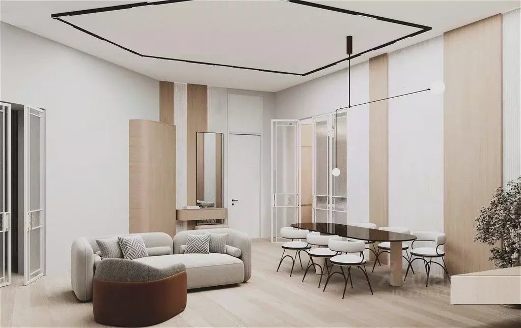 4-к кв. Санкт-Петербург ул. Коллонтай, 17к3 (144.8 м) - Фото 1