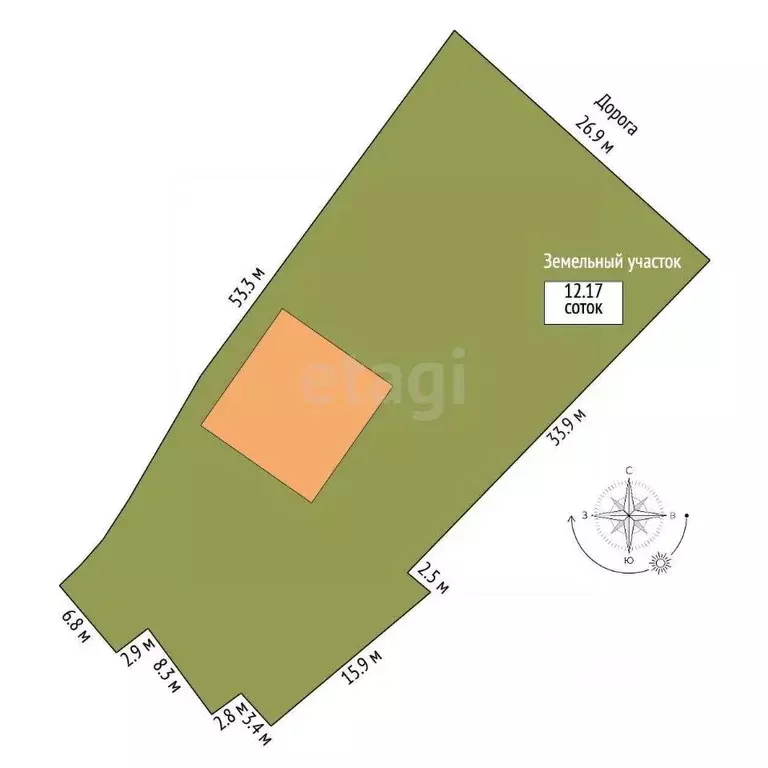 Дом в Ярославская область, Некрасовское рп ул. Советская, 56 (170 м) - Фото 1