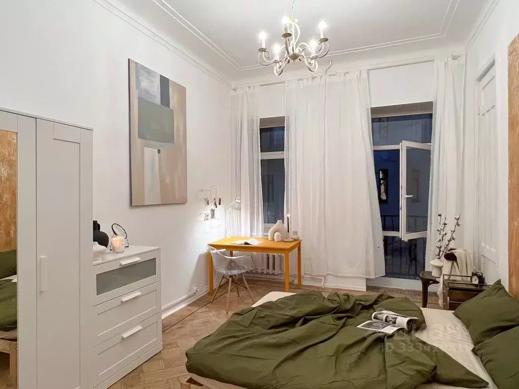 Комната Москва Трехпрудный пер., 11/13С1 (15.0 м) - Фото 1