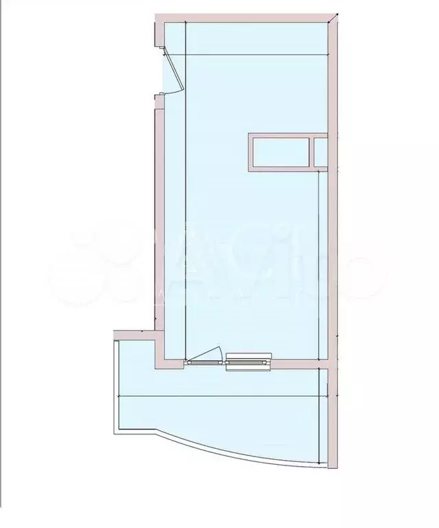 Квартира-студия, 28,9 м, 9/18 эт. - Фото 0