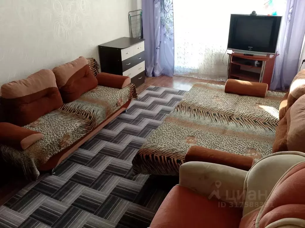 1-к кв. Амурская область, Тында ул. Московских строителей, 13 (34.0 м) - Фото 1