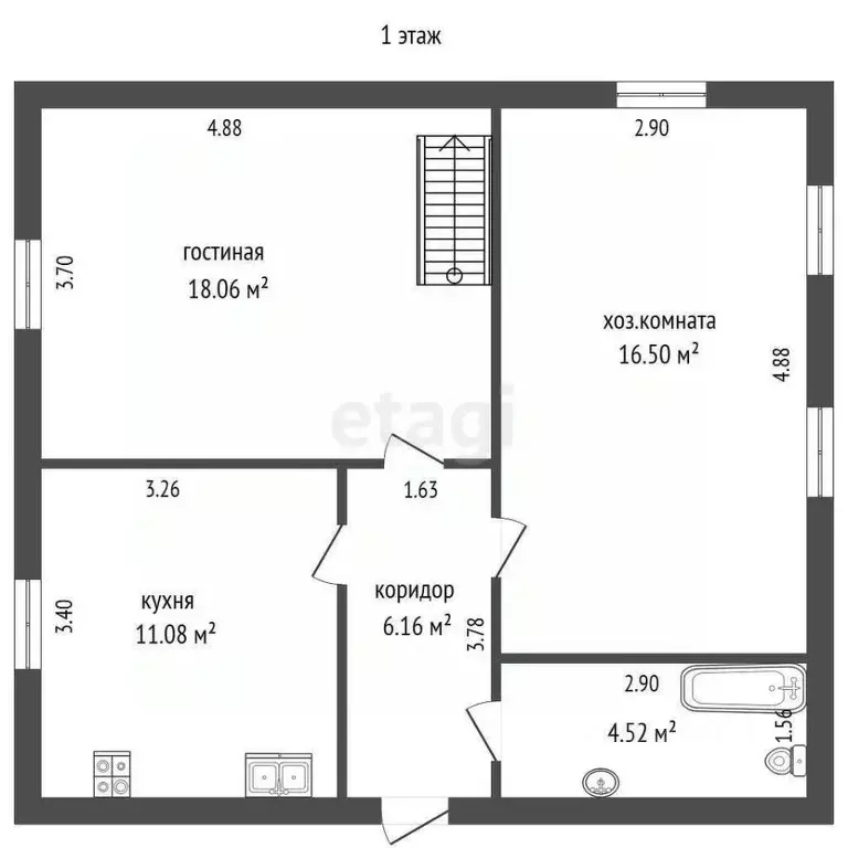 Дом в Тюменская область, Тюмень Дорожник садовое товарищество, ул. ... - Фото 1