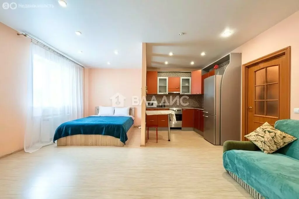 Квартира-студия: Петрозаводск, Парковая улица, 46 (36.8 м) - Фото 1