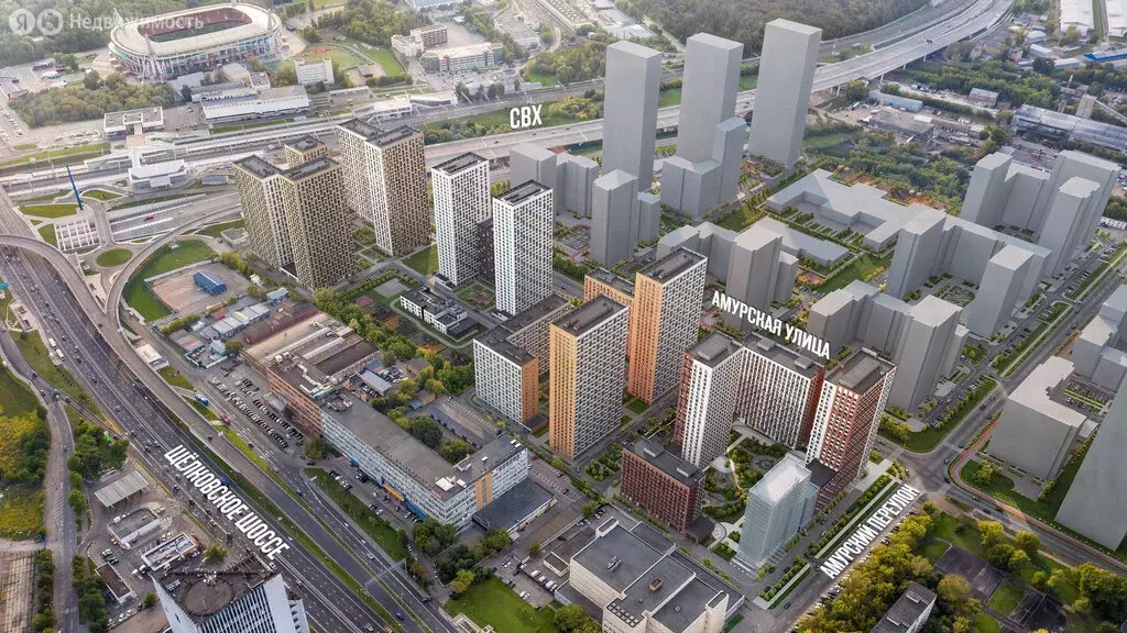 1-комнатная квартира: Москва, Амурская улица, 2Ак1 (44.4 м) - Фото 1
