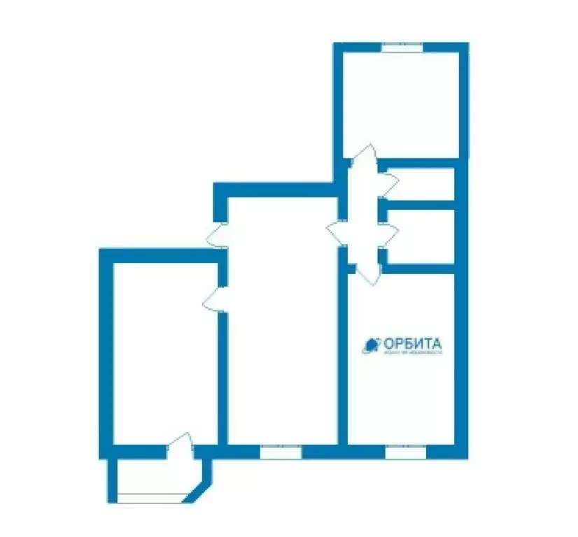 3-комнатная квартира: Тюмень, улица Александра Митинского, 5 (86.3 м) - Фото 1