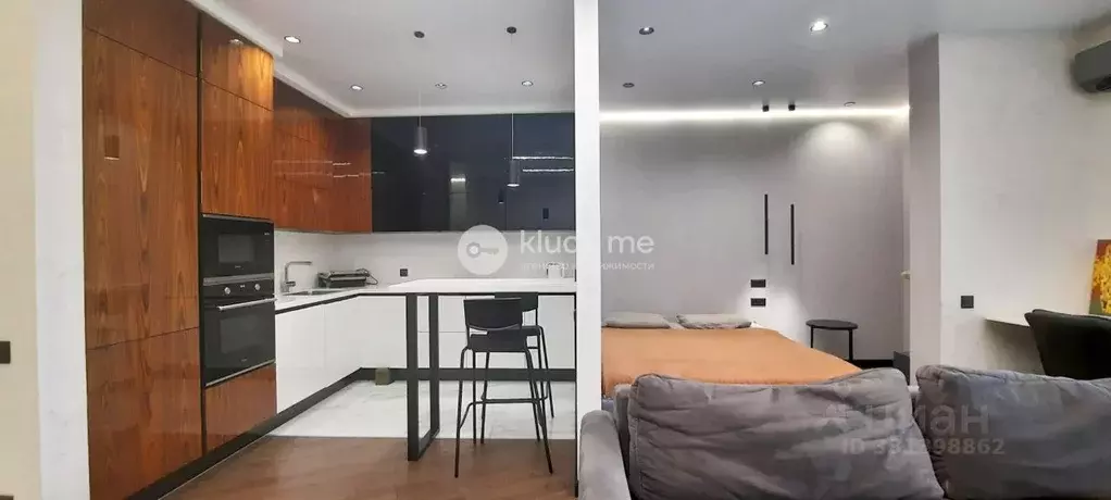 1-к кв. Татарстан, Казань ул. Оренбургский Тракт, 8Д (43.7 м) - Фото 2
