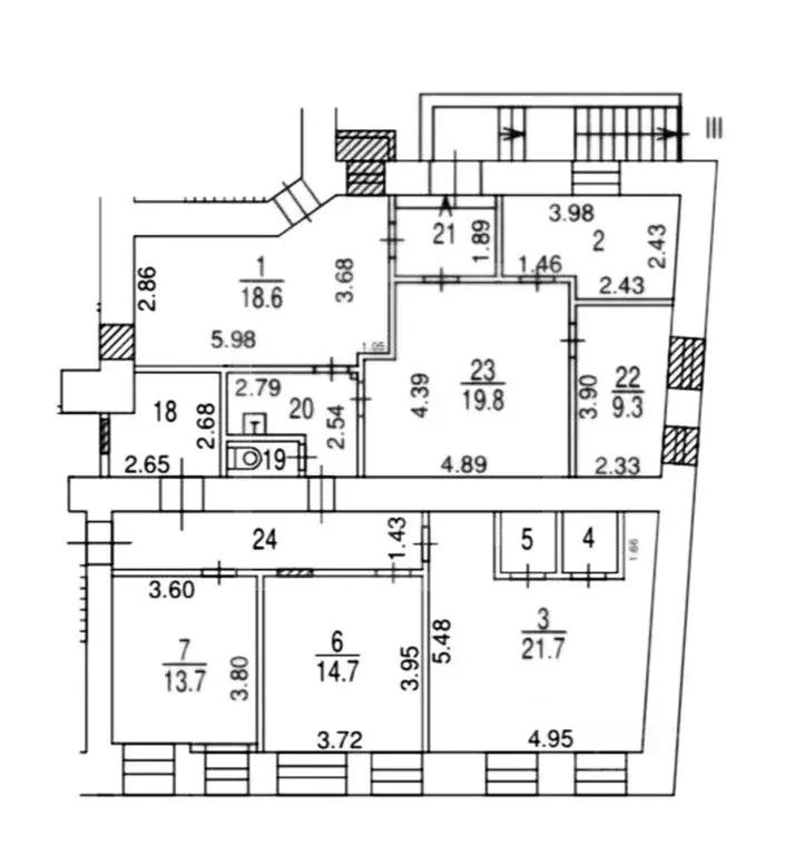 Помещение свободного назначения в Москва Барыковский пер., 5 (140 м) - Фото 2
