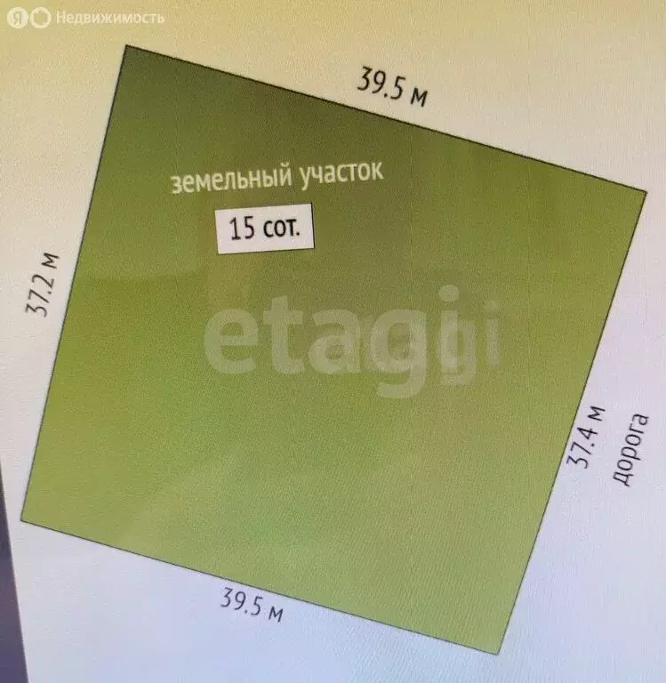 Участок в Гафурийский район, Красноусольский сельсовет, село ... - Фото 1