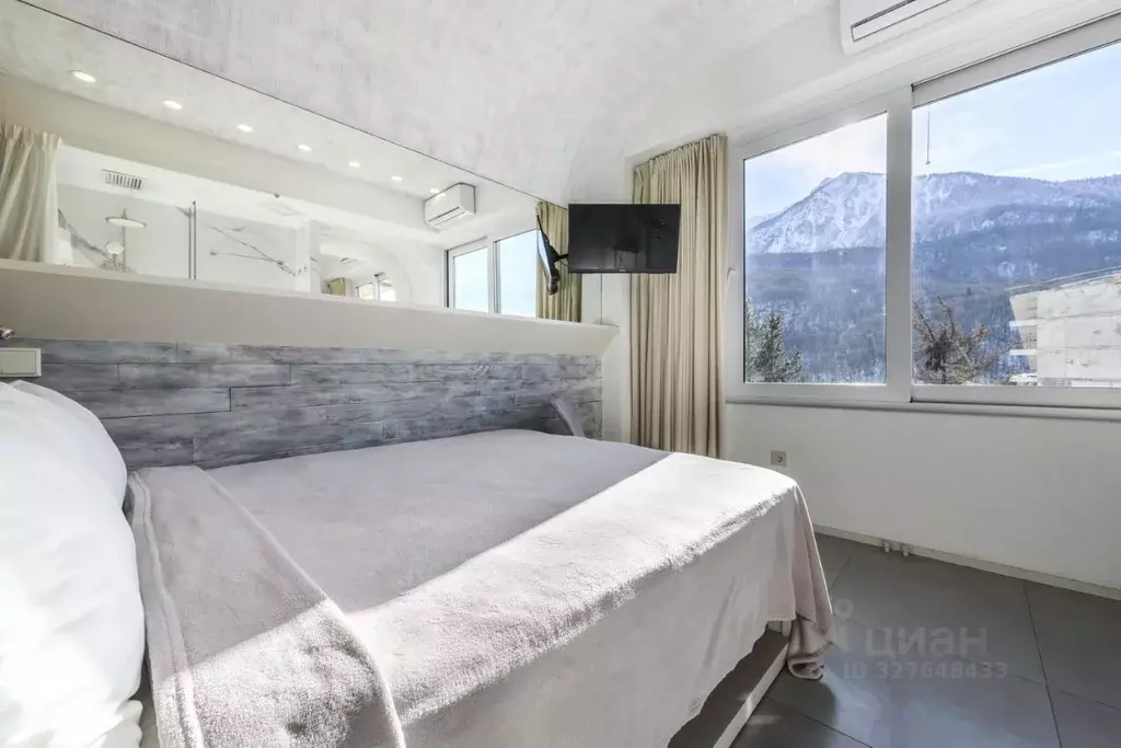 Студия Краснодарский край, Сочи Красная Поляна пгт, ул. Калиновая, 9/6 ... - Фото 1