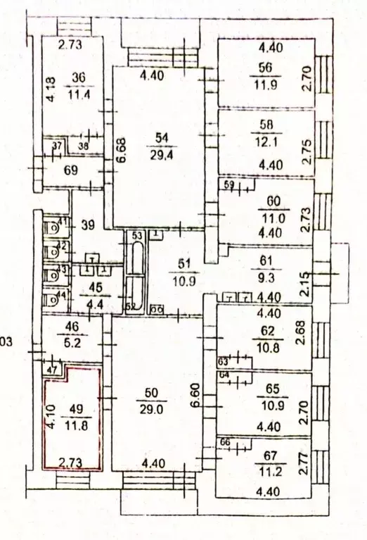 Студия Томская область, Томск ул. 79-й Гвардейской Дивизии, 1 (12.0 м) - Фото 2