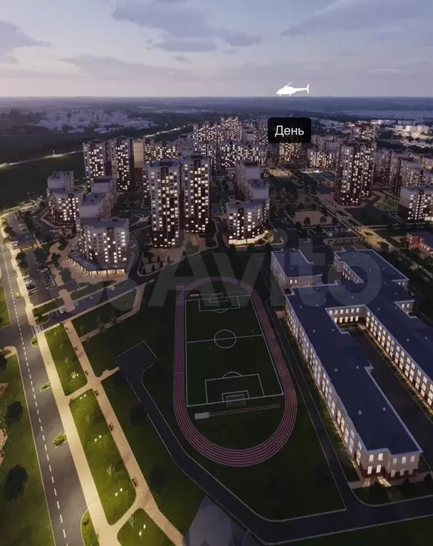 1-к. квартира, 42,6 м, 11/14 эт. - Фото 0