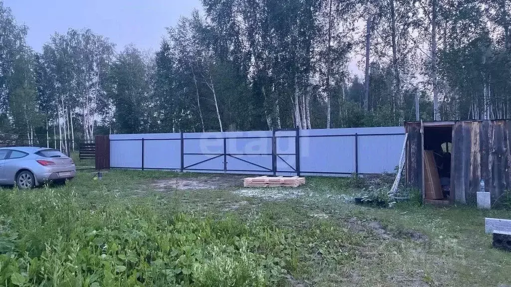 Участок в Тюменская область, Нижнетавдинский район, Строитель ТСН  ... - Фото 0