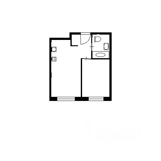1-к кв. Москва Кировоградская ул., 24К2 (38.0 м) - Фото 1