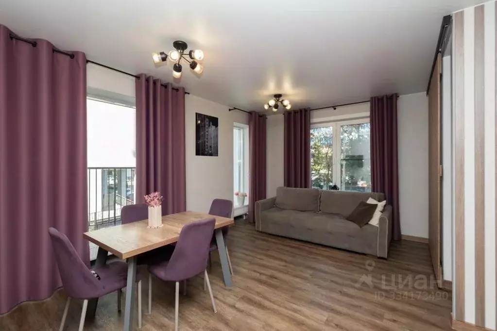 2-к кв. Иркутская область, Иркутск ул. Красных Мадьяр, 31 (75.9 м) - Фото 1