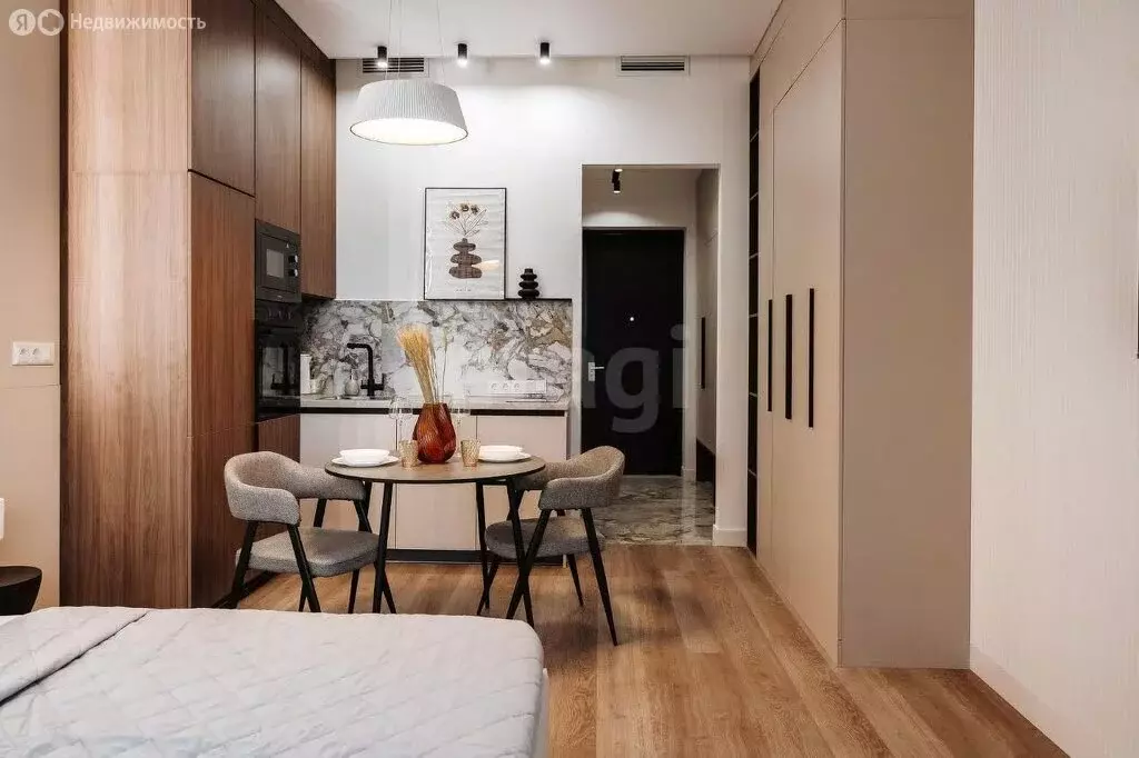 Квартира-студия: Санкт-Петербург, набережная Макарова, 58 (29 м) - Фото 1