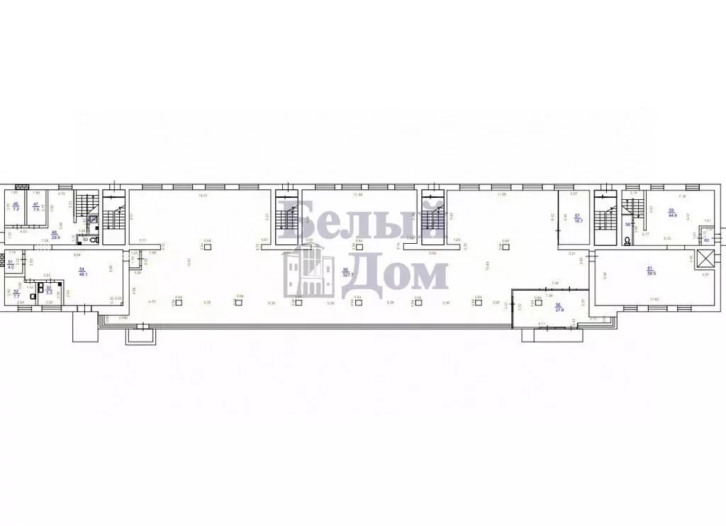 Помещение свободного назначения (1700 м) - Фото 2