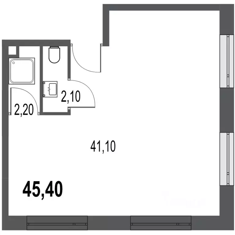 Офис в Москва ул. Академика Челомея, 7Ас2 (45 м) - Фото 0