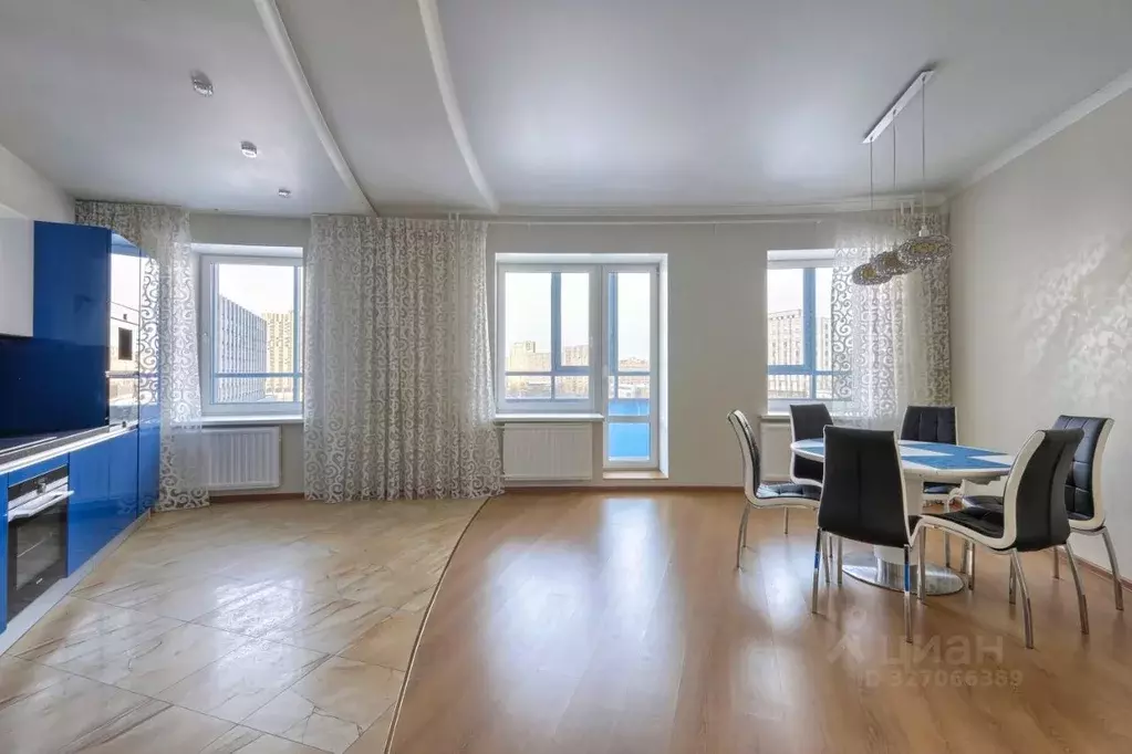 3-к кв. Санкт-Петербург ул. Беринга, 27к4 (143.0 м) - Фото 2