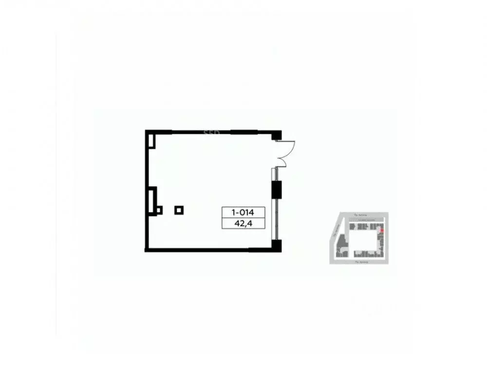 Помещение свободного назначения в Москва Родные кварталы жилой ... - Фото 2