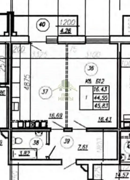1-к кв. Бурятия, Улан-Удэ 140Б мкр,  (45.83 м) - Фото 2