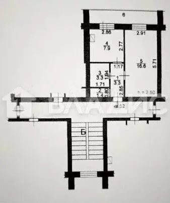 1-к. квартира, 32 м, 4/5 эт. - Фото 0