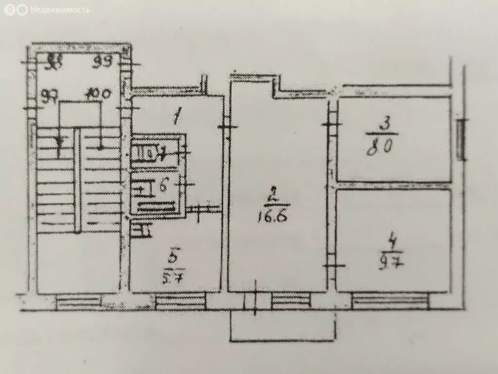 3-комнатная квартира: Усть-Кут, Пролетарская улица, 17 (48.7 м) - Фото 0
