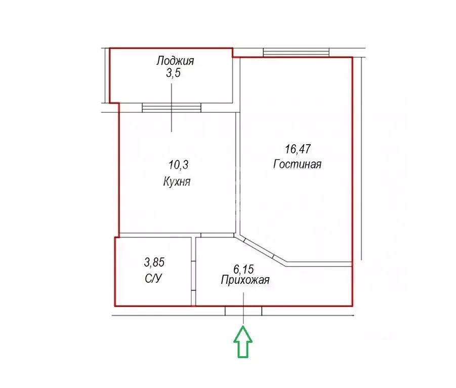 1-к кв. Калининградская область, Светлогорск Калининградский просп., ... - Фото 2