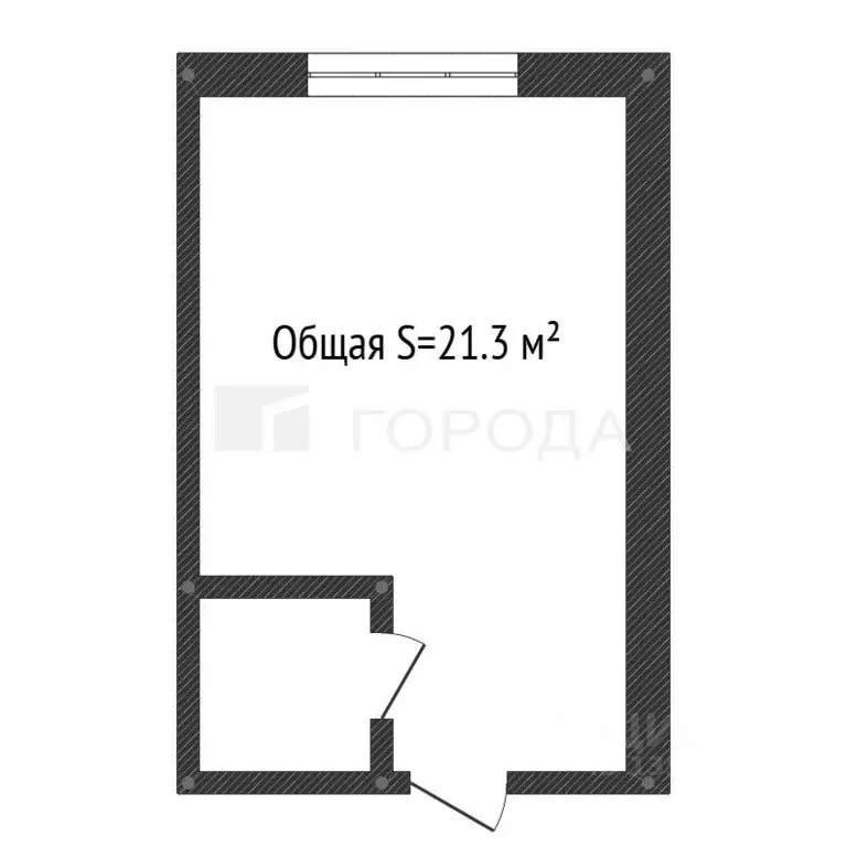 Студия Алтайский край, Барнаул ул. Петра Сухова, 83А (21.3 м) - Фото 2