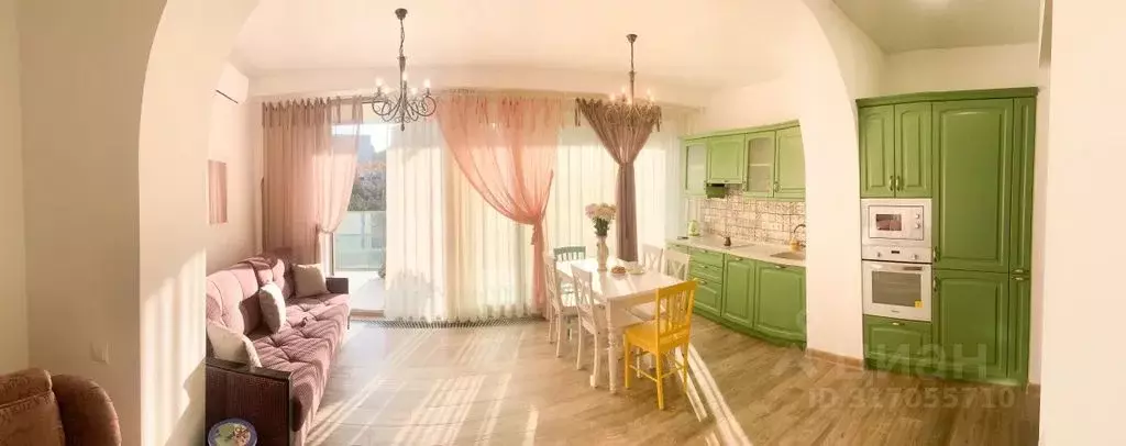 3-к кв. Крым, Ялта Приморский парк имени Гагарина кв-л, 9 (102.0 м) - Фото 1