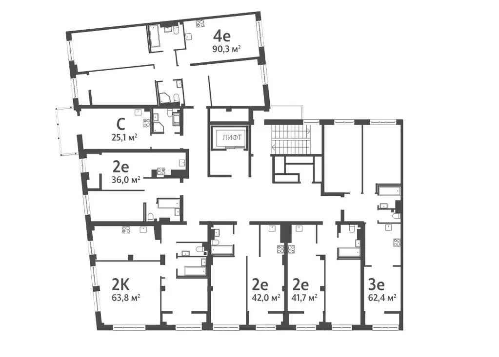 2-к кв. Санкт-Петербург Ремесленная ул., 15 (64.0 м) - Фото 1