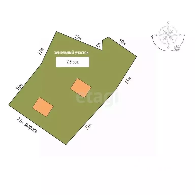 Участок в Крым, Ялта ул. Блюхера (7.3 сот.) - Фото 2