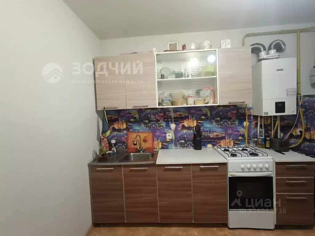 1-к кв. Чувашия, Цивильск Цивильский район, ш. Казанское, 17 (32.2 м) - Фото 2