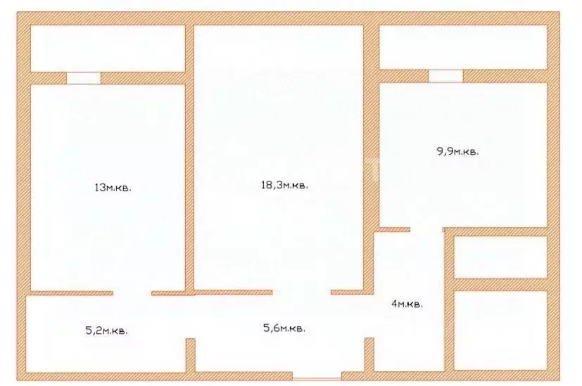 2-к кв. Московская область, Люберцы ул. Назаровская, 5/8 (61.9 м) - Фото 1