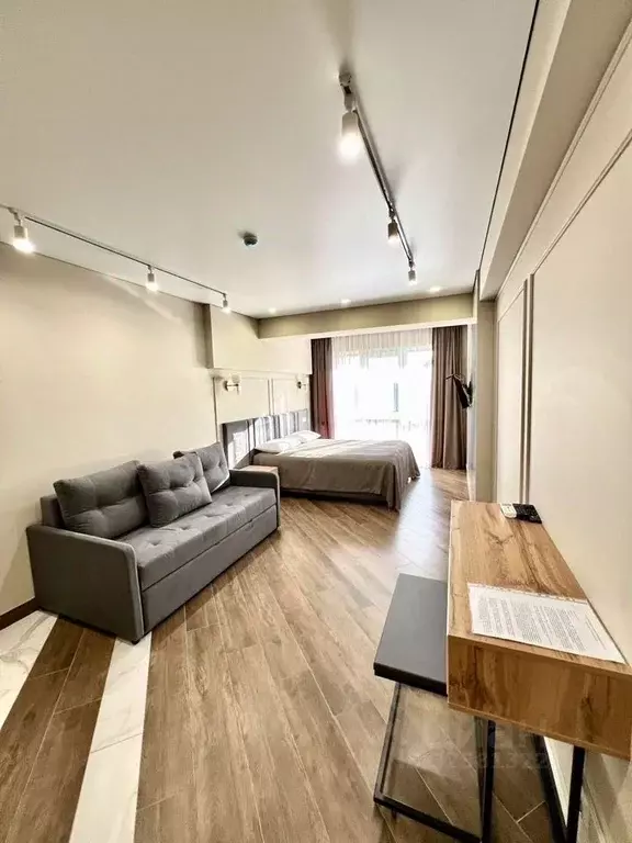 Студия Краснодарский край, Сочи Светлана мкр, ул. Учительская, 5 (39.0 ... - Фото 1