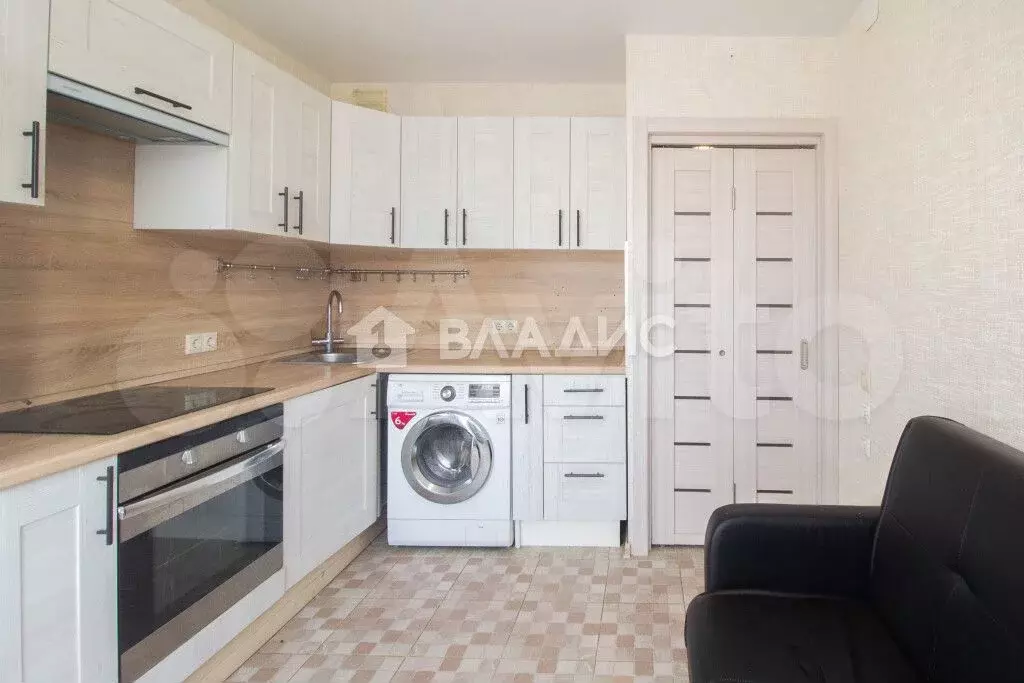 1-к. квартира, 30 м, 1/9 эт. - Фото 1